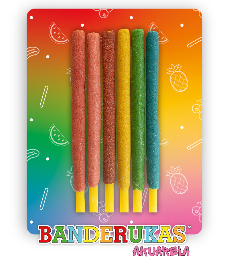 Banderukas Akuarela 20pz